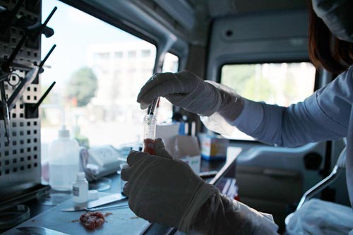 Khám phá xe kiểm nghiệm thực phẩm nhanh đầu tiên ở HN - 7